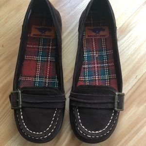 Rocket Dog Brown Suede Loafers NWOT